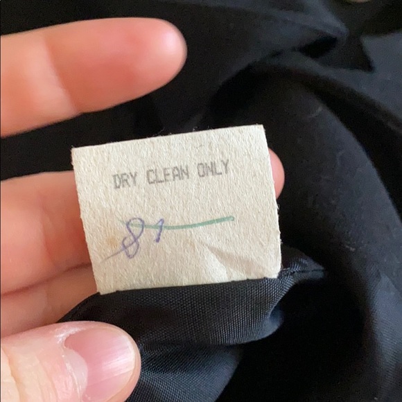 Black military style blazer/jacket - Picture 9 of 12